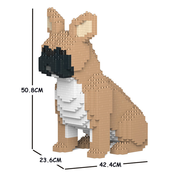 JEKCA Animal Building Blocks Kit for Kidults French Bulldog 04C-M01