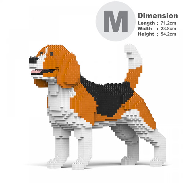 JEKCA Animal Building Blocks Kit for Kidults Beagle 03C