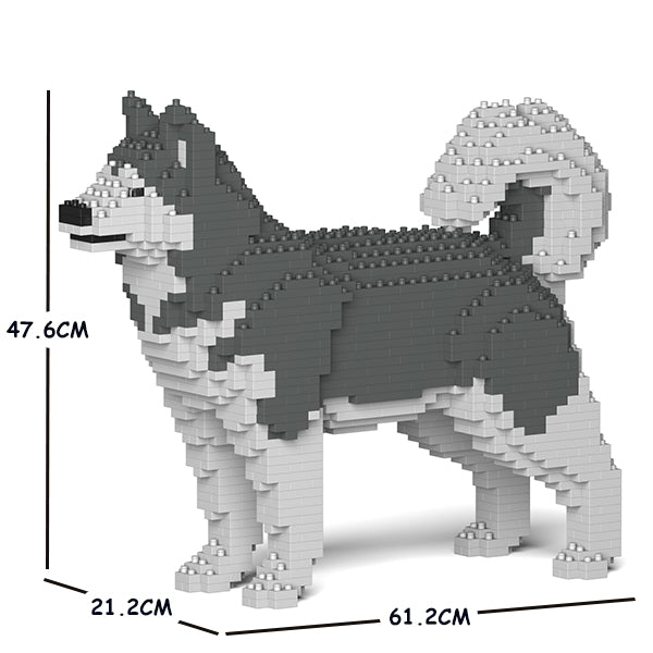 JEKCA Animal Building Blocks Kit for Kidults Alaskan Malamute 01C-M03