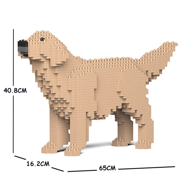 JEKCA Animal Building Blocks Kit for Kidults Golden Retriever 02C-M03