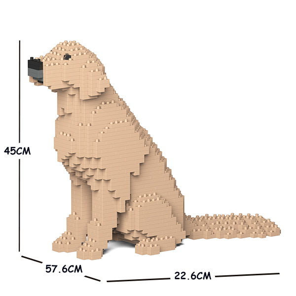 JEKCA Animal Building Blocks Kit for Kidults Golden Retriever 03C-M03