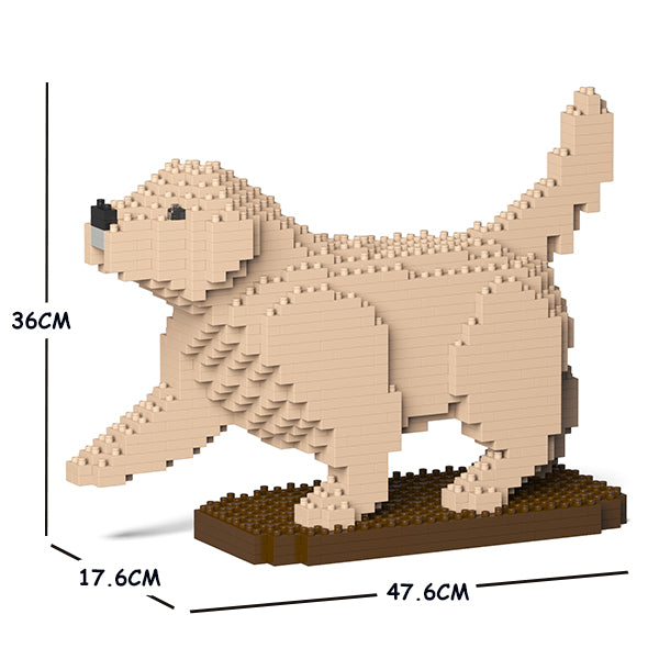 JEKCA Animal Building Blocks Kit for Kidults Golden Retriever 05C-M02