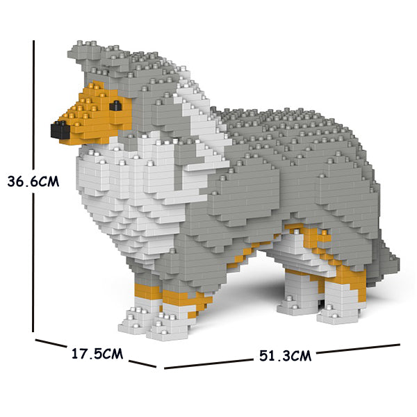 JEKCA Animal Building Blocks Kit for Kidults Shetland Sheepdog 01C-M01