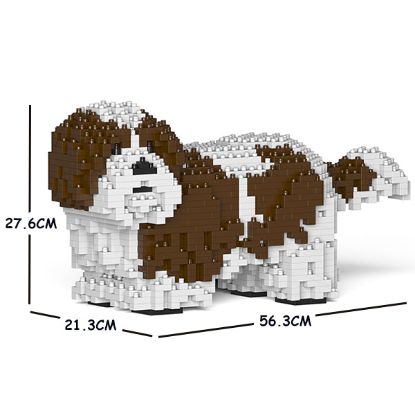 JEKCA Animal Building Blocks Kit for Kidults Shih Tzu 01C-M01