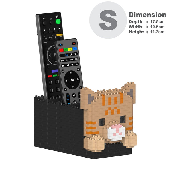 Jekca Tabby Cat Remote Control Rack 01S