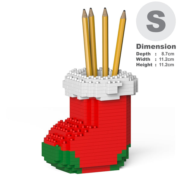 Jekca Xmas Sock Pencil Cup 01S-M02