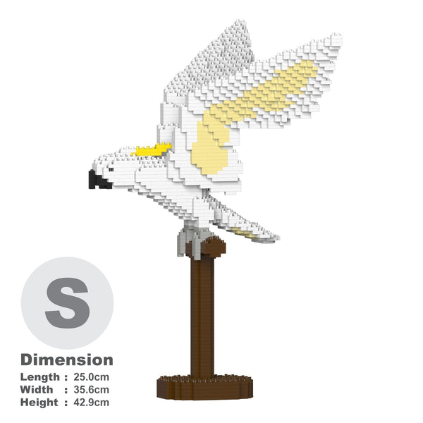 Jekca Sulphur-crested Cockatoo 02S
