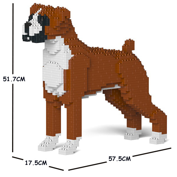 JEKCA Animal Building Blocks Kit for Kidults Boxer 01C-M01