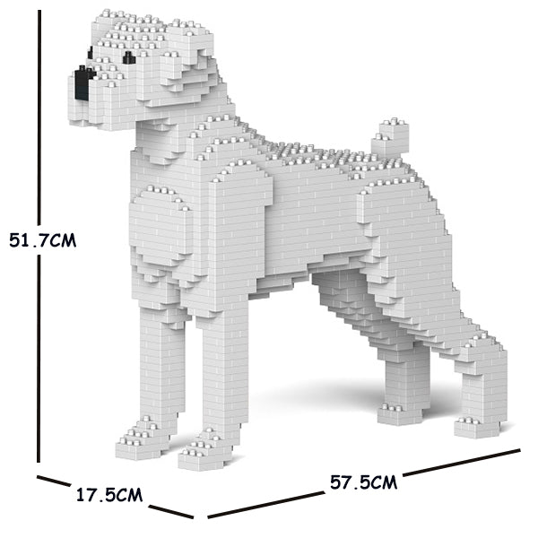 JEKCA Animal Building Blocks Kit for Kidults Boxer 01C-M03