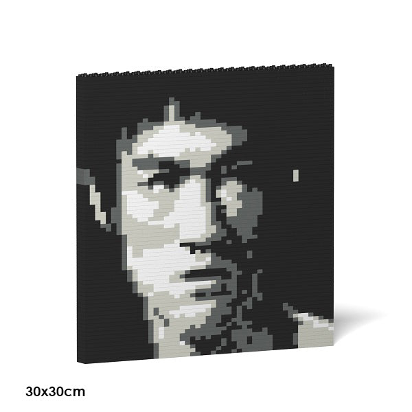 JEKCA Animal Building Blocks Kit for Kidults Brick Painting-Bruce Lee 03S