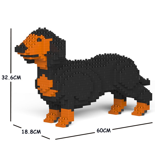 JEKCA Animal Building Blocks Kit for Kidults Dachshund 01C-M01