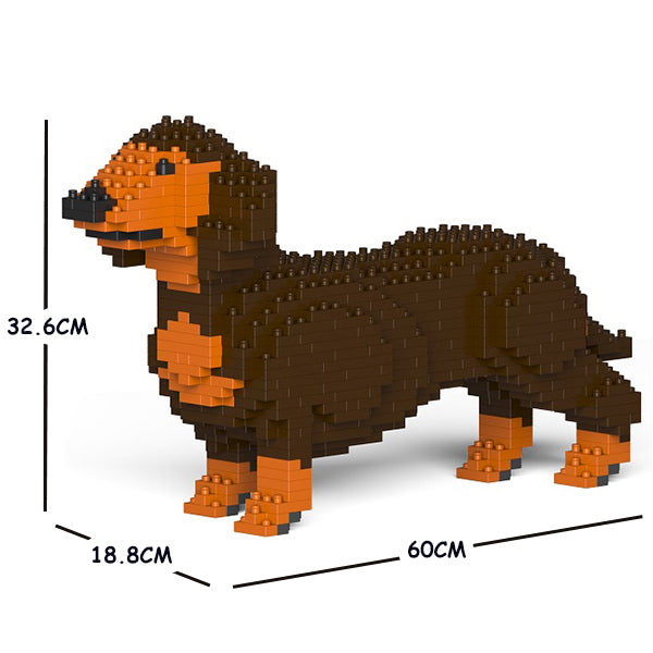 JEKCA Animal Building Blocks Kit for Kidults Dachshund 01C-M02