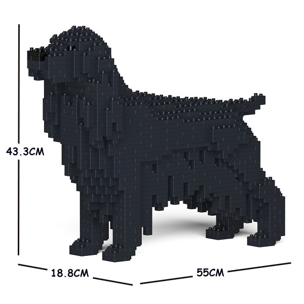 JEKCA Animal Building Blocks Kit for Kidults English Cocker Spaniel 01C-M02