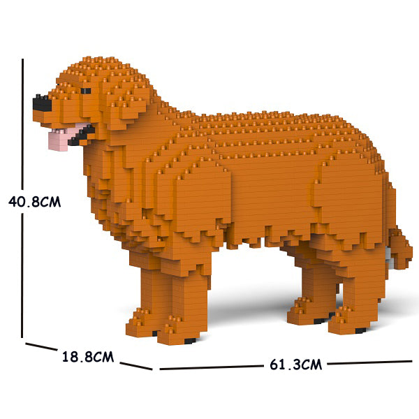 JEKCA Animal Building Blocks Kit for Kidults Golden Retriever 01C-M01