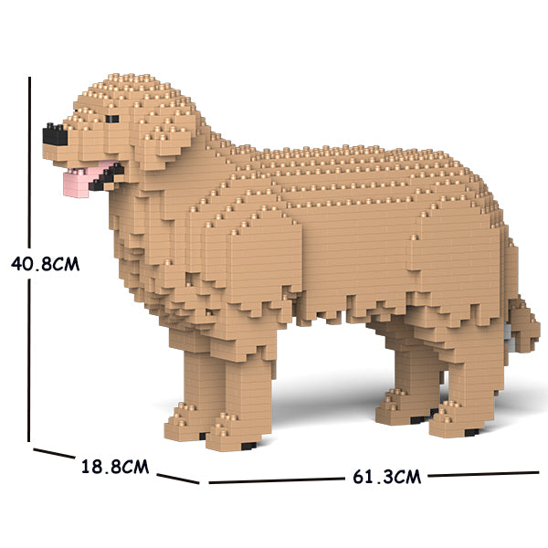 JEKCA Animal Building Blocks Kit for Kidults Golden Retriever 01C-M04