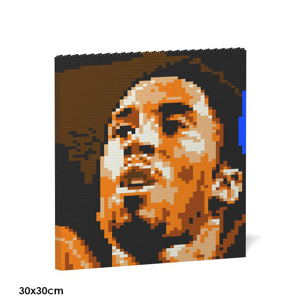 JEKCA Animal Building Blocks Kit for Kidults Kobe Bryant Brick Painting 01S