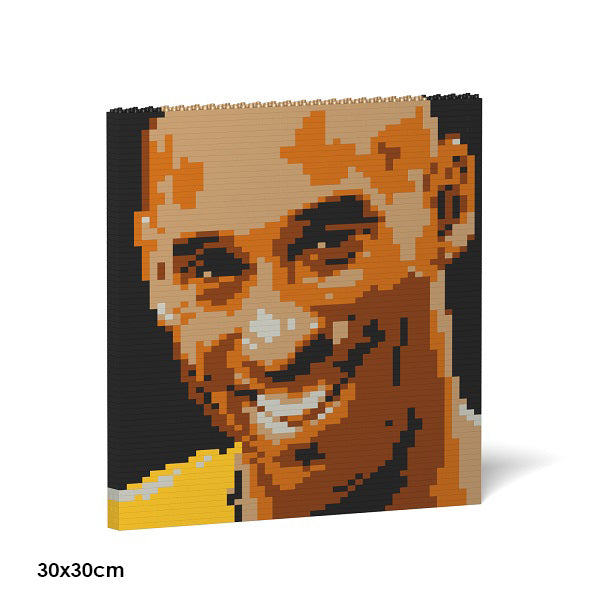 JEKCA Animal Building Blocks Kit for Kidults Kobe Bryant Brick Painting 02S