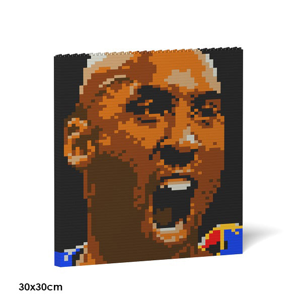 JEKCA Animal Building Blocks Kit for Kidults Kobe Bryant Brick Painting 03S