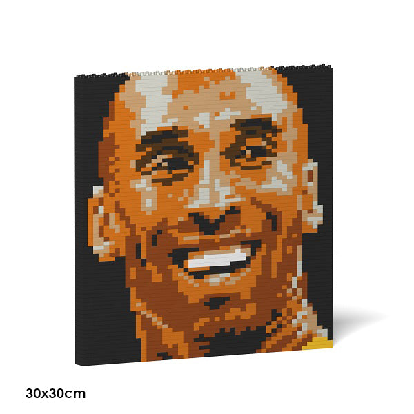 JEKCA Animal Building Blocks Kit for Kidults Kobe Bryant Brick Painting 04S