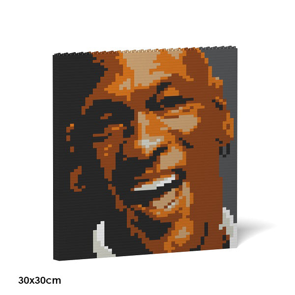 JEKCA Animal Building Blocks Kit for Kidults Michael Jordan Brick Painting 04S