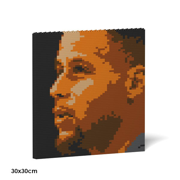 JEKCA Animal Building Blocks Kit for Kidults Stephen Curry Brick Painting 02S